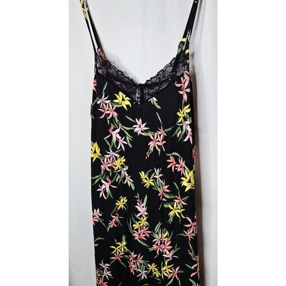 NWT Joyspun Womens Plus Size Knit Chemise Flowers Tropical 2X (18W-20W) - Picture 2 of 6